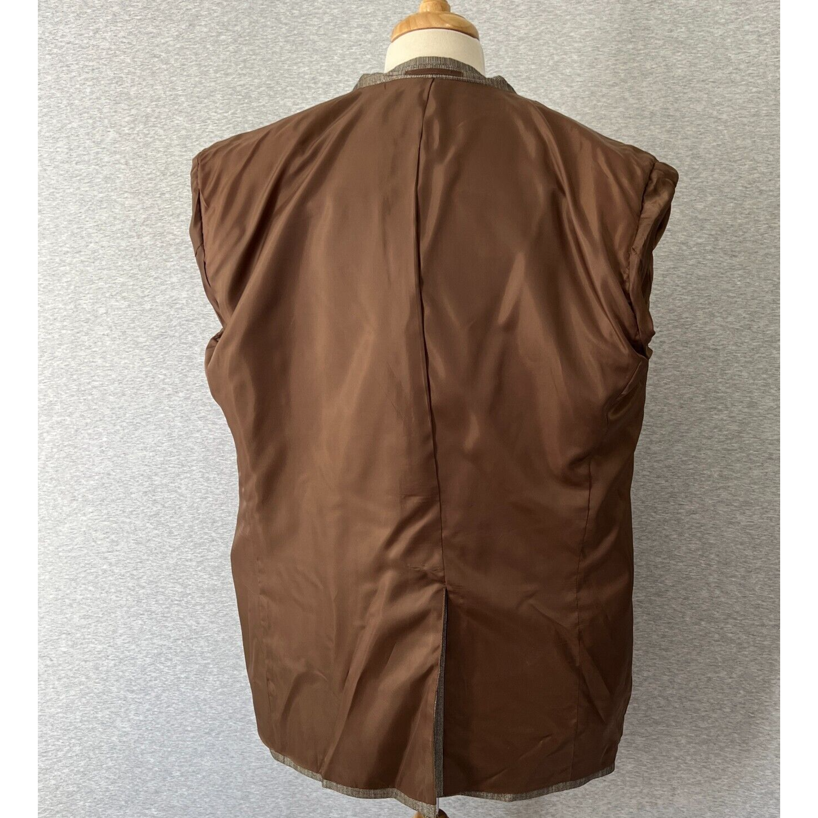 Red Sky Sport Jacket Mens 44l Brown Santa Fe 424 Western Cowboy Turquoise Flaws — image 6 of 8
